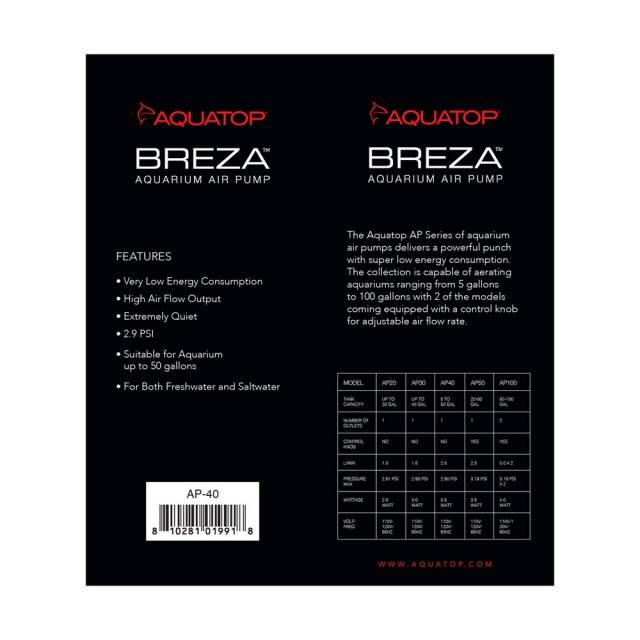 Aquatop Breza AP-40 Air Pump