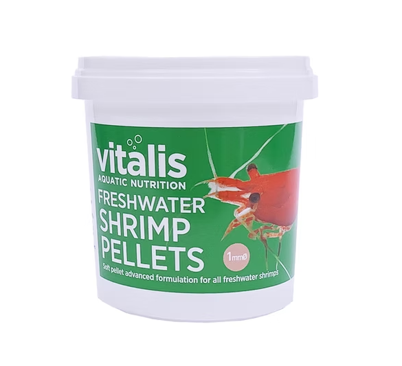 Vitalis Aquatic Nutrition Shrimp Pellets 70g – Aquatic Cove