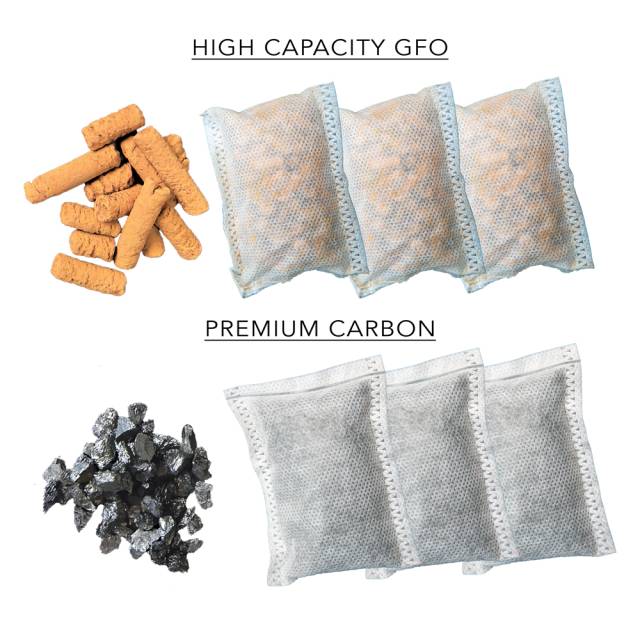 Forza Premium Filter Media - Carbon & GFO Media Pack