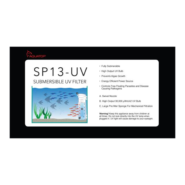 Aquatop Submersible UV Filter 13W