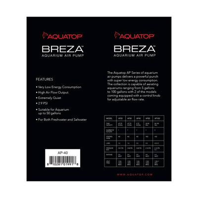 Aquatop Breza AP-40 Air Pump