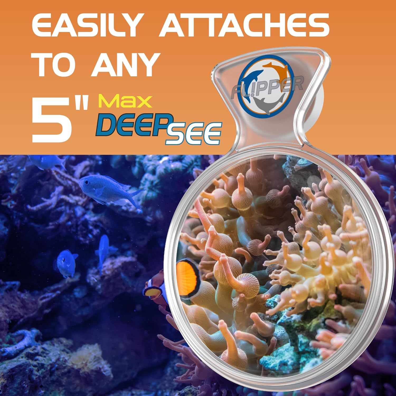 DeepSee Viewer Clear Max 5" - Orange Filter
