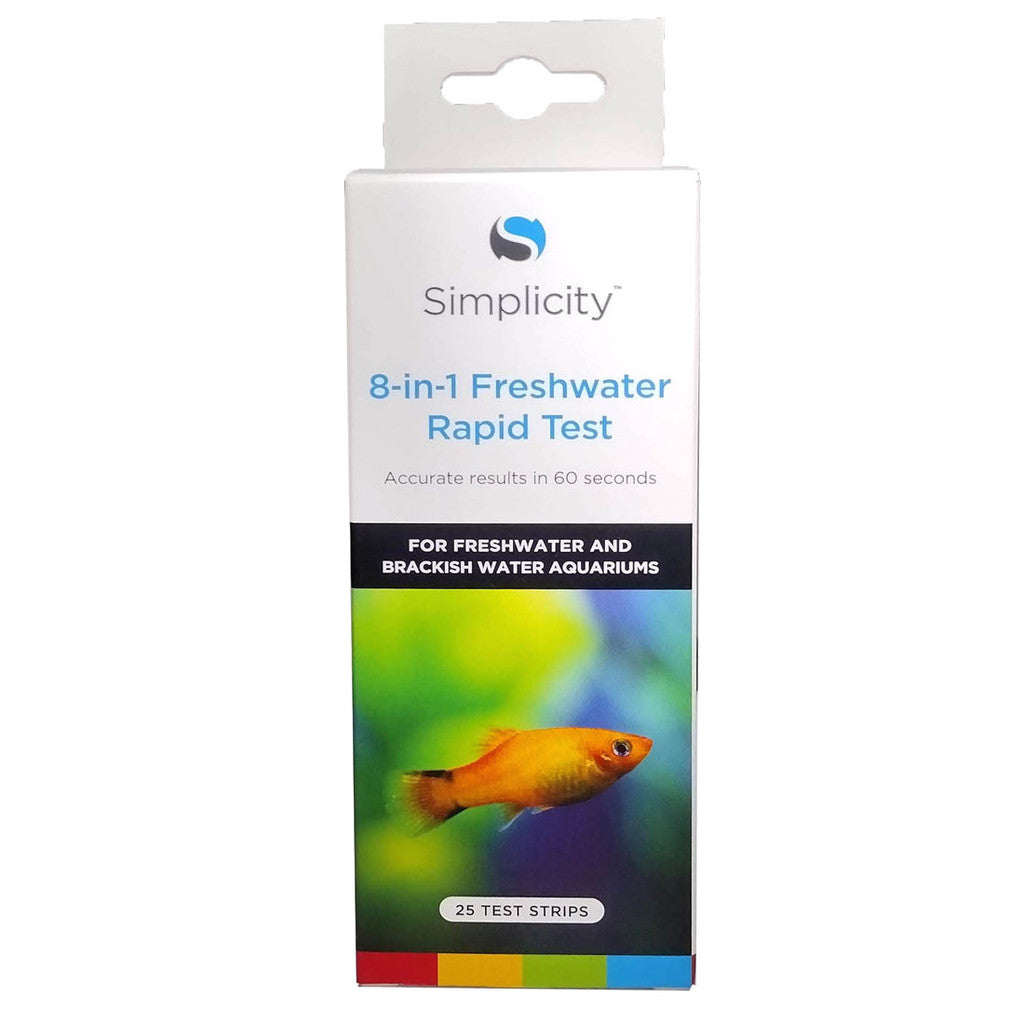Simplicity 8 in 1 Freshwater Rapid Test 25ct