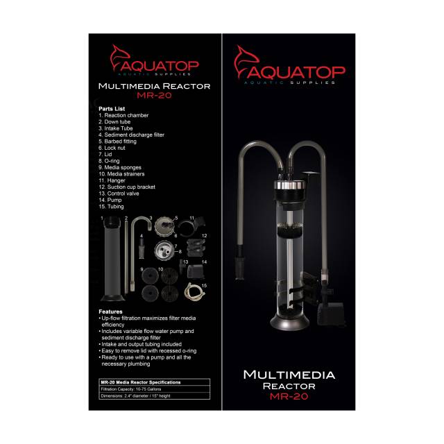AQUATOP MR-20 Media Reactor