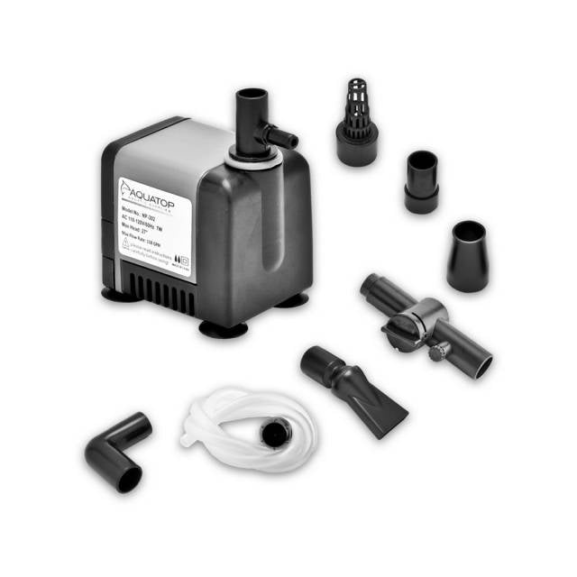 NP-302 118 GPH Aquarium Submersible Pump