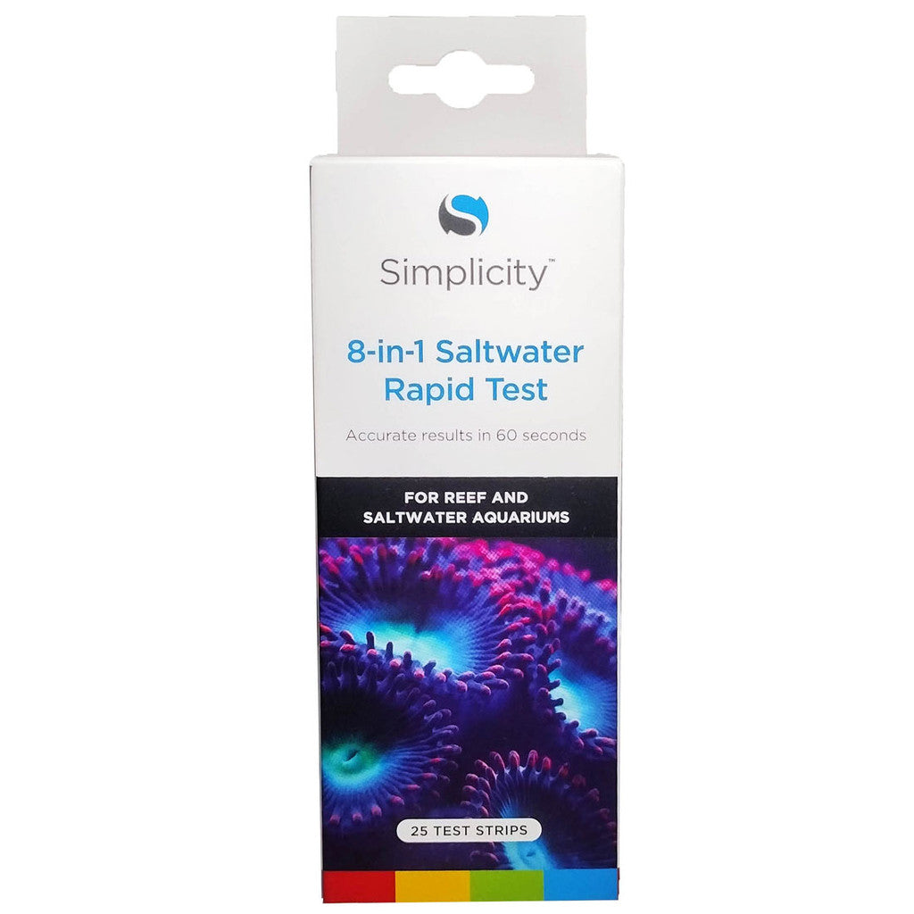 Simplicity 8 in 1 Saltwater Rapid Test 25ct