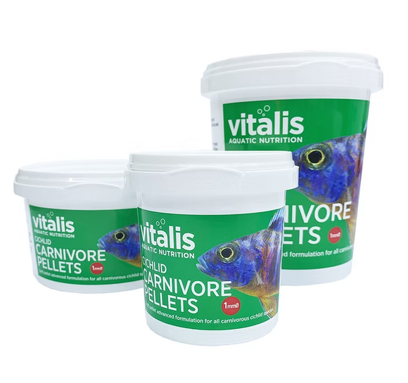 Vitalis Aquatic Nutrition Carnivore Pellets 140g