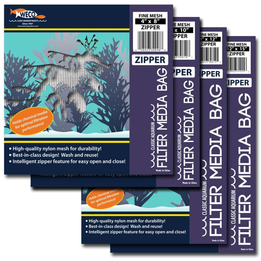 Weco Media Bag Fine Mesh Zipper